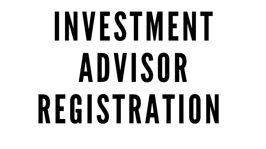 SEBI Registered Investment Advisor